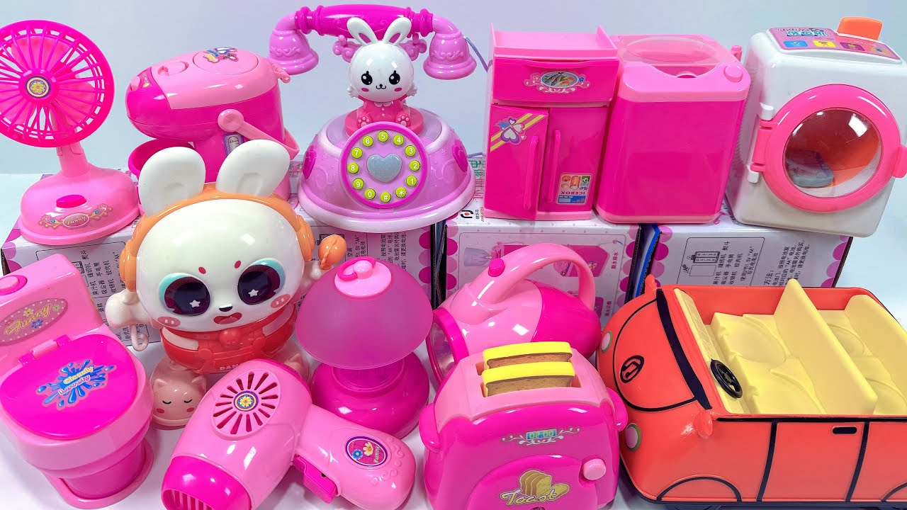 9 minute satisfying opening box kitchen appliance game set ASMR