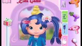 Çilek Kız Tatil Saçı Moda Dünyası Paris Şehri Kids game screenshot 3