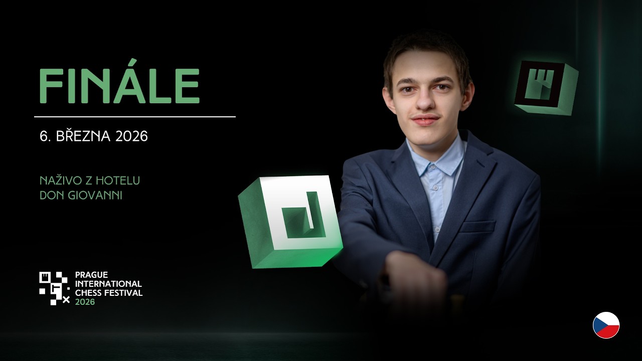 Pražský šachový festival 2026 | Poslední kolo | Komentují Lukáš Vlasák & Richard Mládek