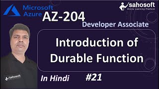 Introduction of Durable Function | AZ 204 Azure Developer Associate Full Course