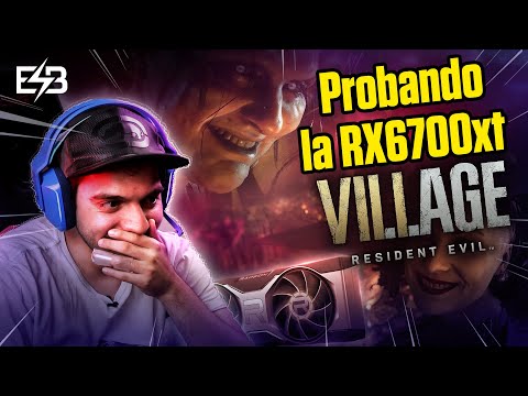 ¡Probando RESIDENT EVIL 8 en una RX6700xt! (¡SE VE INCREÍBLE!)