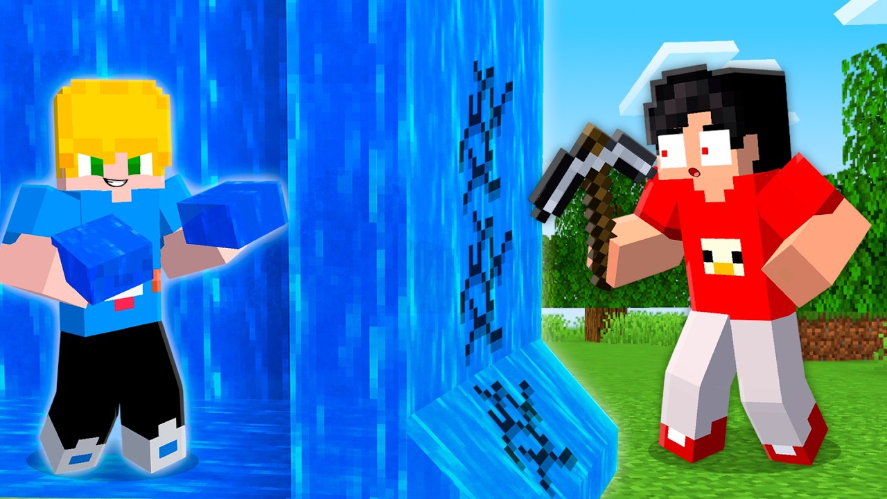 ENGANEI meus AMIGOS com BLOCOS FALSOS no Minecraft