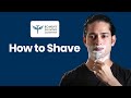 How to shave instructional  bombay shaving company