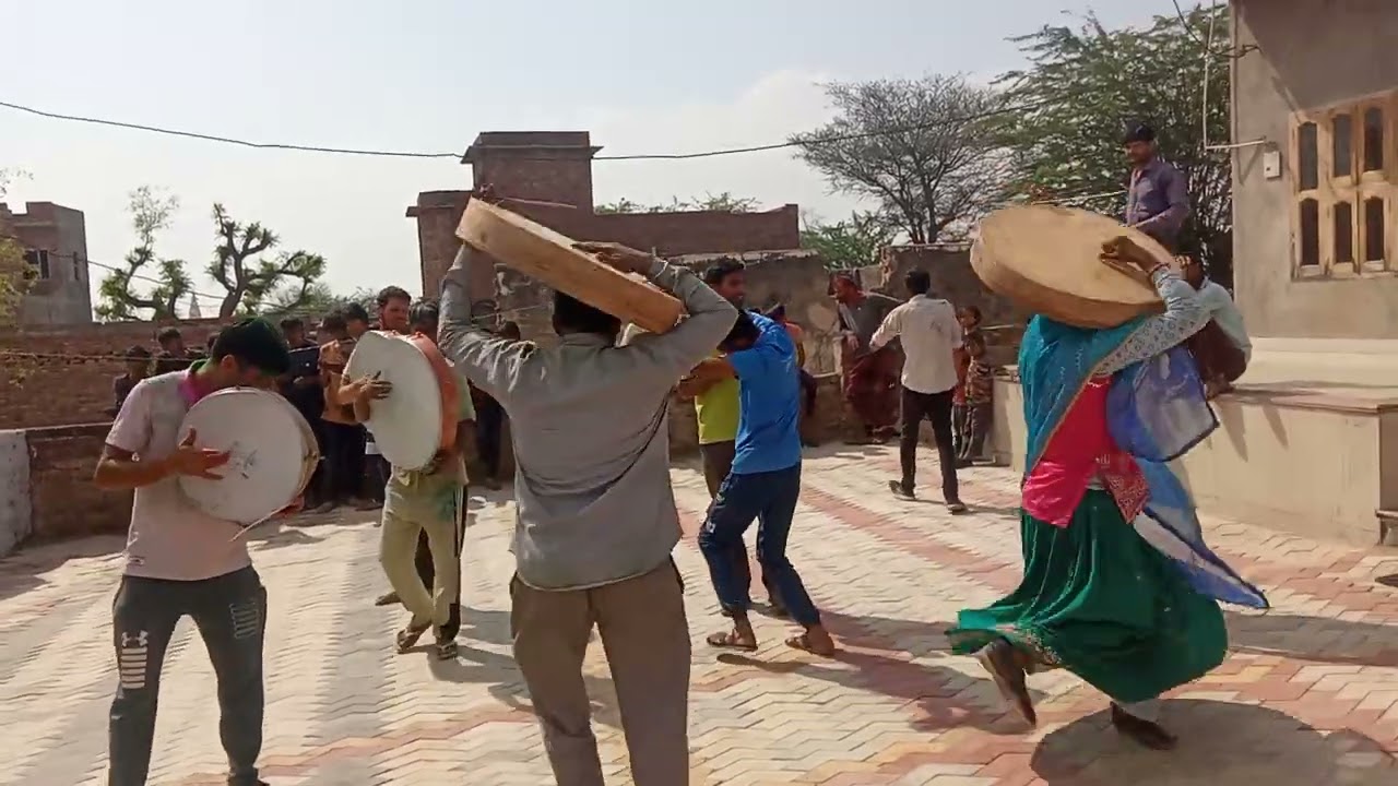 🎉Holi Celebration in Village 😊😊 l Rajasthan Culture | 