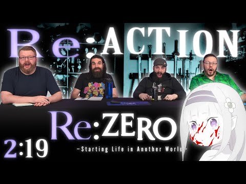 Re:Zero 2x19 REACTION!! "The Permafrost of Elior Forest"