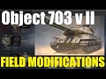 Object 703 v II ~ 🏞️ Field Modification ~ 1800+ Base XP  ~ WoT ~ World of Tanks