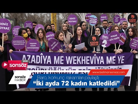 "İKİ AYDA 72 KADIN KATLEDİLDİ"