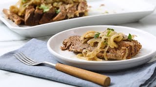 Slow-Cooker Brisket and Onions - Martha Stewart