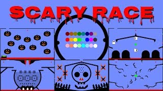 24 Marble Race EP. 6: Scary Race