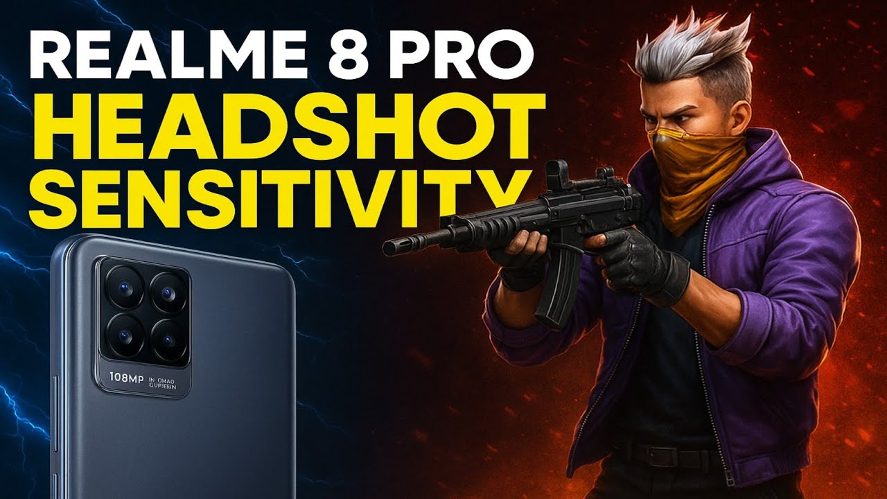 Free Fire Headshot Setting ⚙️ || Realme 8 pro Sensitivity📲 Setting+dpi+Hud Setting ff 👑✅