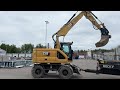 Köp Grävmaskin CAT M314 på Klaravik