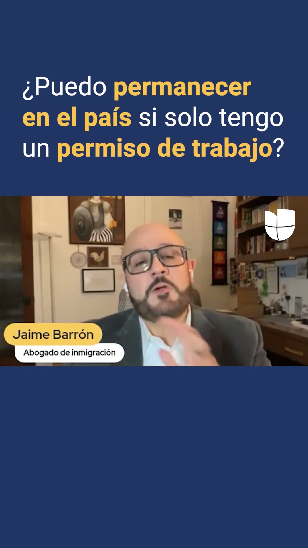 ¿Puedo permanecer legalmente en EEUU si solo tengo un permiso de trabajo?