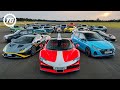 Chris harris vs 2021s best performance cars  top gear magazine speed week  top gear