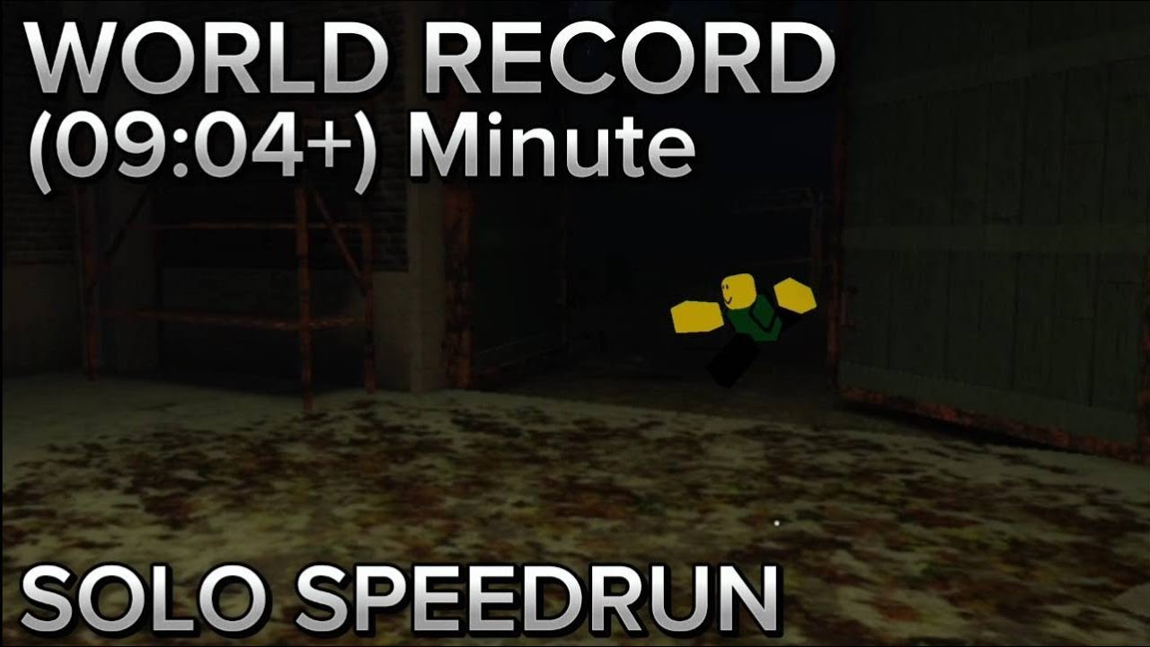 Roblox | After 3 AM | World Record | SOLO SPEEDRUN | (09:04) - YouTube