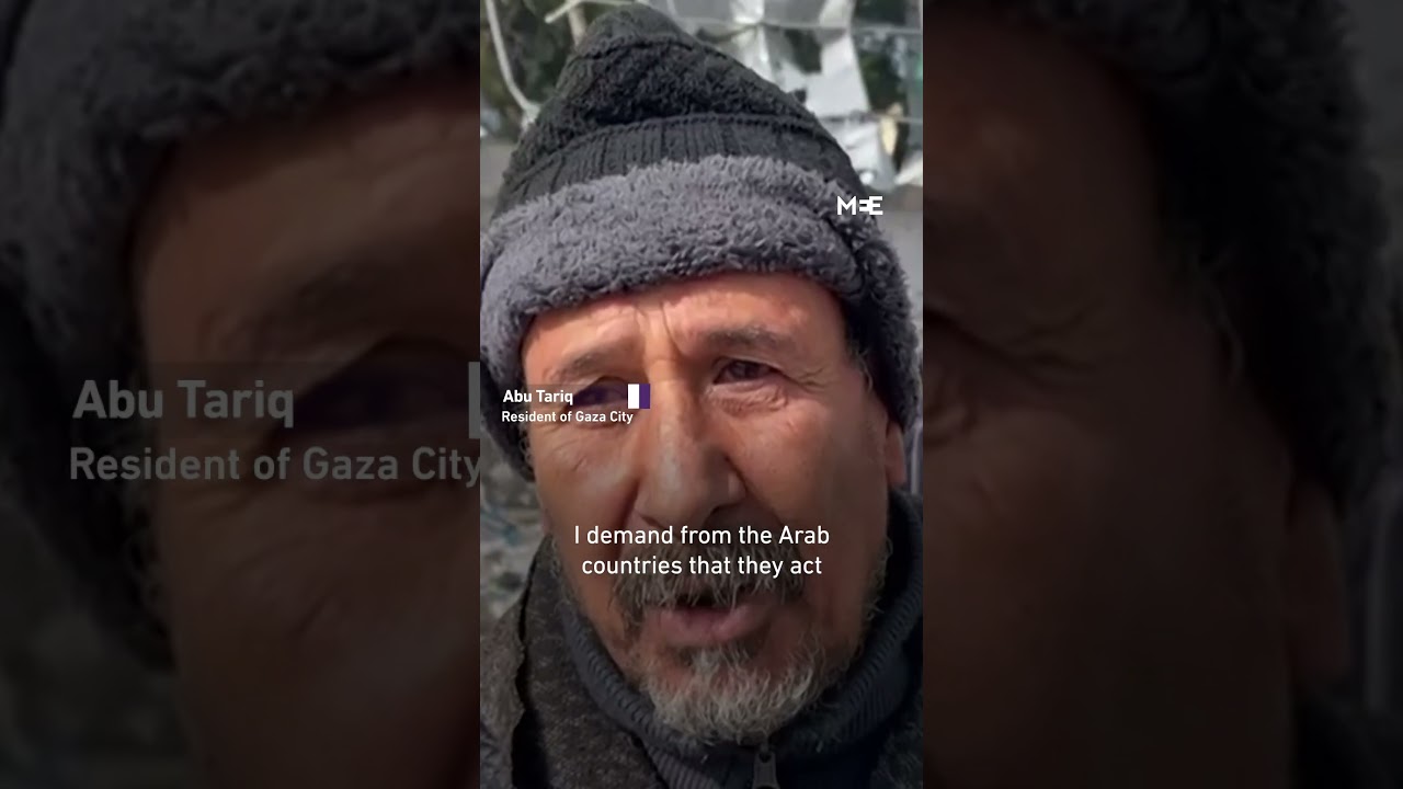 Gaza City residents plead for ceasefire and help from Arab countries