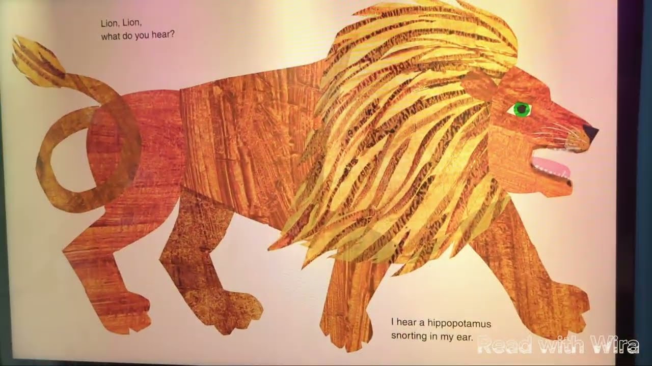 Read with Wira - 'Polar Bear, Polar Bear, What Do You Hear?' by Bill Martin Jr / Eric Carle 