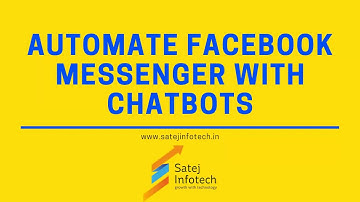 What are Chatbots and how to use them for Facebook Messenger