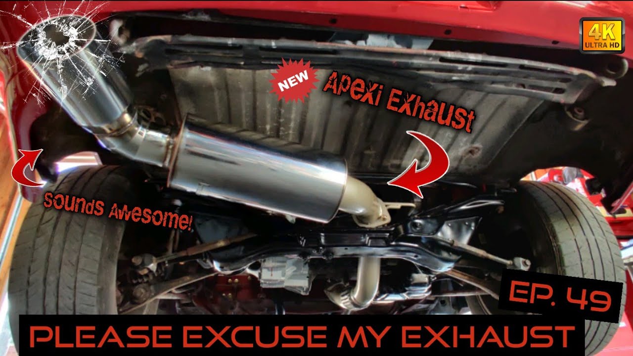How To Install an Apexi N1 Evolution Exhaust On A Toyota Mr2