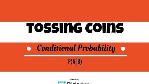 Conditional probabilities. Tossing coins