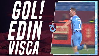 Edin Visca Trabzonspor 1 - 1 Fatih Karagümrük Ziraat Türkiye Kupası Yarı Final İlk Maçı