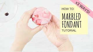 Marble Fondant Tutorial