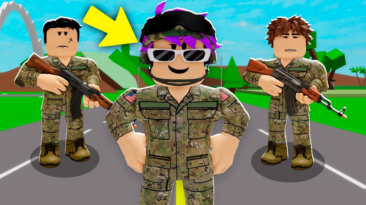 ME CONVERTÍ EN EL JEFE DE LOS SOLDADOS en BROOKHAVEN