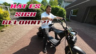 Elektro Chopper ⚡Fazit nach 1000 KM | Pros und Contras / hat es sich gelohnt ?