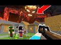 AMIGOS SALVAM O MUNDO DO MAIOR MONSTRO DE LAVA DO MINECRAFT!