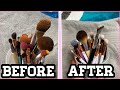 HOW TO CLEAN MAKEUP BRUSHES ( how to prevent acne)