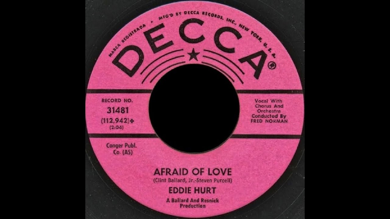 Eddie Hurt - Afraid of love