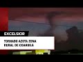 Tornado azota zona rural de Coahuila; autoridades reportan daños considerables