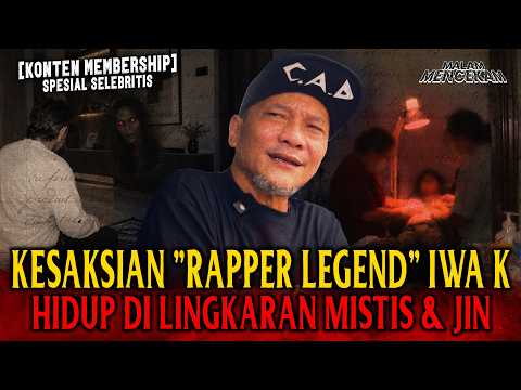 GUE JUGA HERAN.. KENAPA JIN2 CEWEK SUKANYA SAMA GUE !! PENGALAMAN MISTIS RAPPER LEGEND IWA K