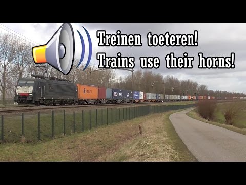 Video: Op Het Toeteren Van Treinen