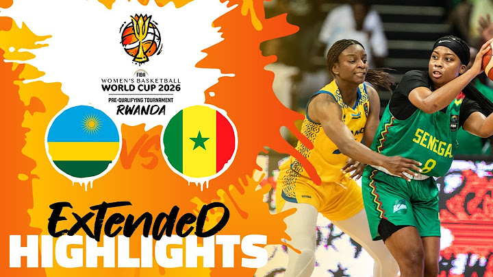 Rwanda 🇷🇼 vs Senegal 🇸🇳 | Highlights | #FIBAWWC 2026 Pre-Qualifying Tournament