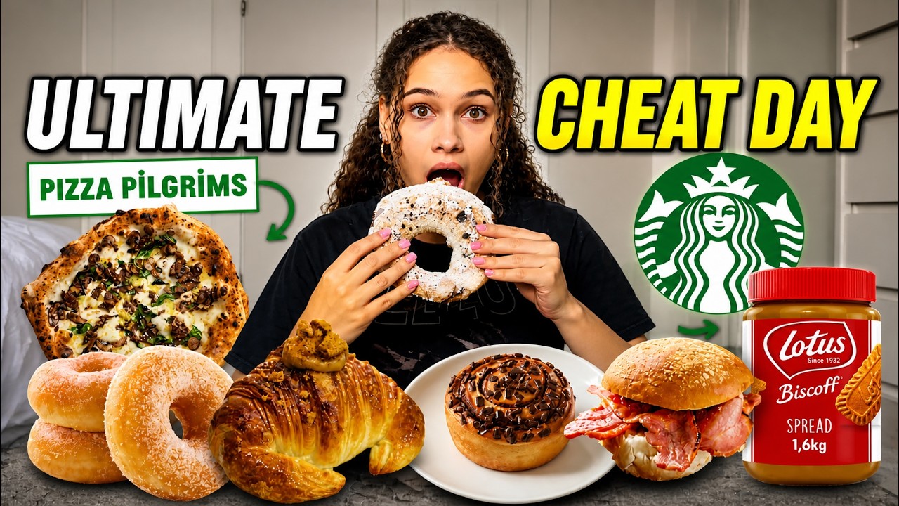 I ATE EVERYTHING I WANTED FOR 24 HOURS ｜ ULTIMATE CHEAT DAY - YouTube