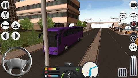 Coach bus Simulator Android Game Play HD Part#6
