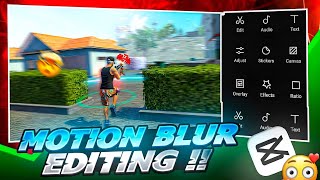 2026 Motion Blur Editing Tutorial 🔥 CapCut Hard Movement Editing | Viral Gameplay Edit