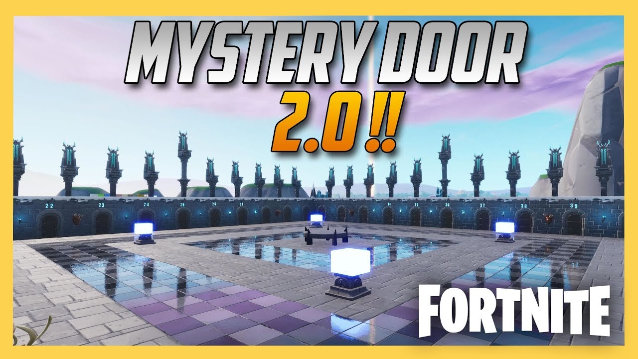 TRY AND FIND THE SECRET DOORS - Fortnite Creative Map Code - Dropnite