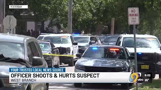 Man taken into custody after officer-involved shooting in West Branch