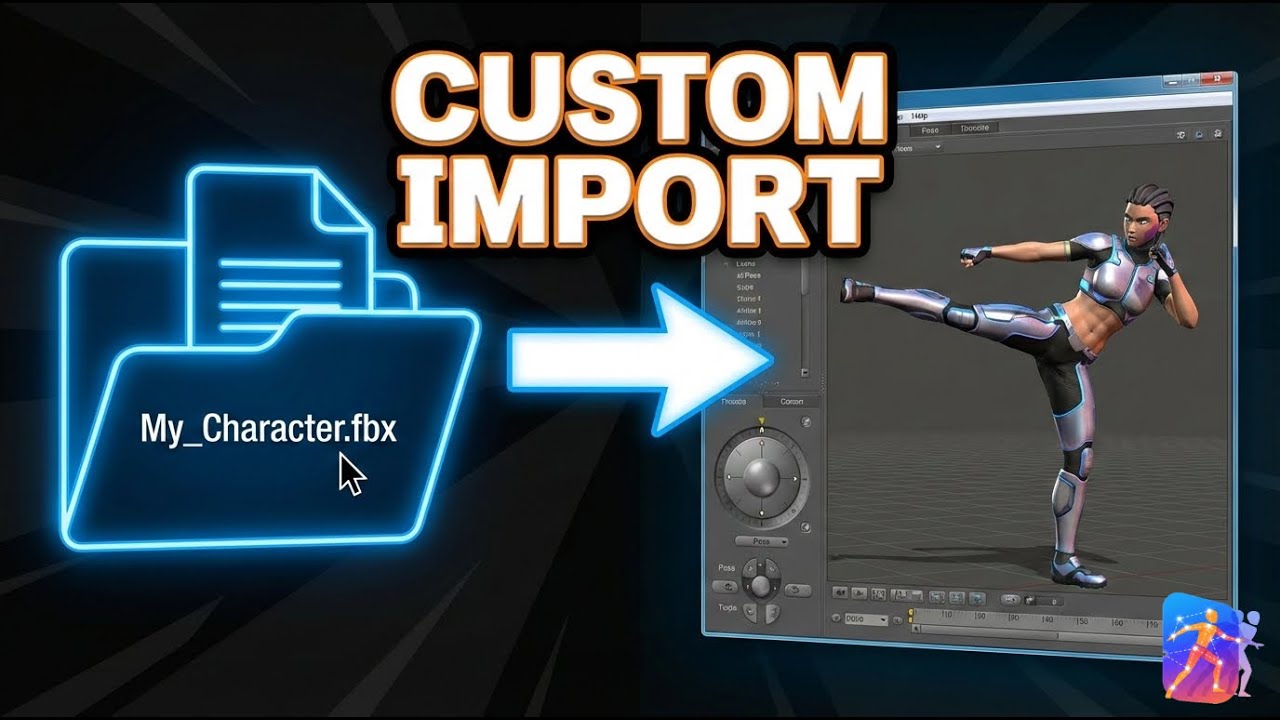 How to Animate Custom FBX Characters for Unity & Unreal | Poser V2