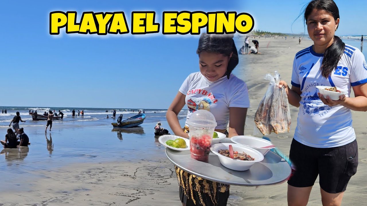 Asi el ambiente en PLAYA EL ESPINO DE USULUTÁN EL SALVADOR 🇸🇻 este DOMINGO!!