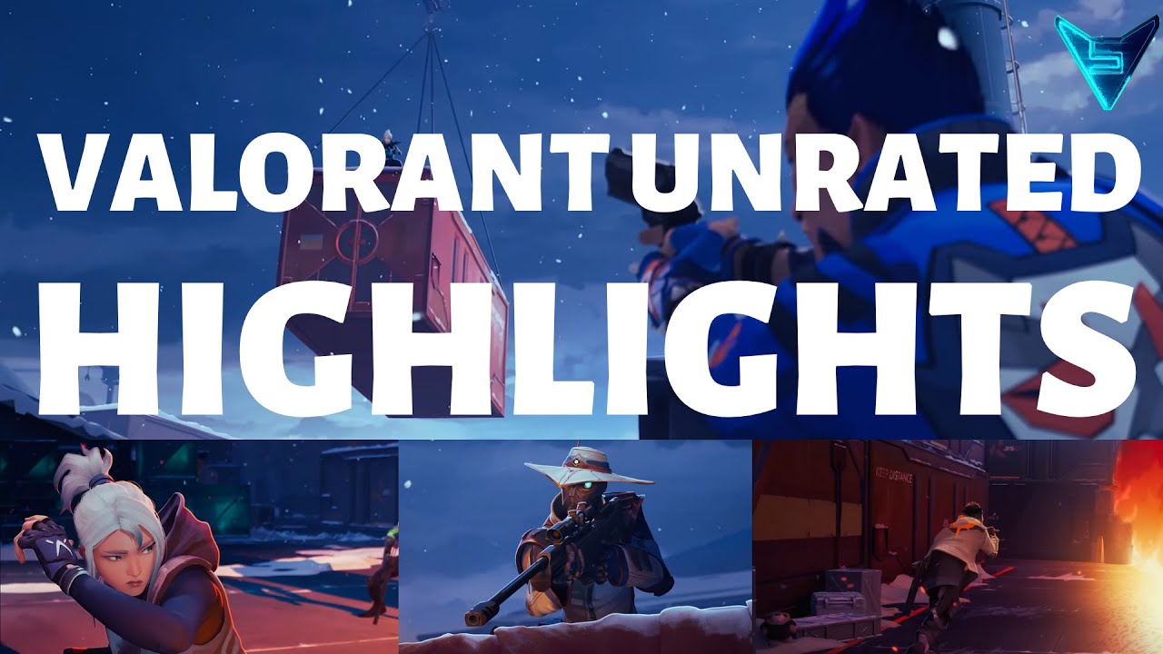 Valorant Highlights in Unrated with Yoru | V5 Gamers