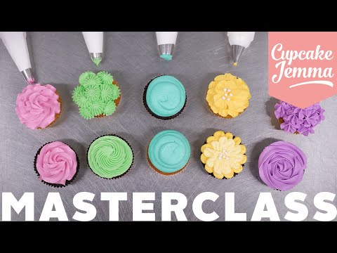 Buttercream Piping Cupcake