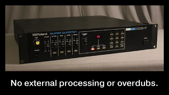 Roland MKS-7 Demo - Direct Stereo Output