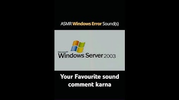ASMR Windows Error Sound 🔊😳 | So Satisfying! #windows #asmr #shorts #tech