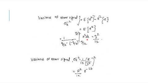 Quantization of input data