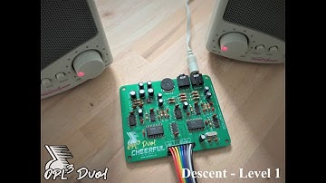 OPL3 Duo! - Descent - Level 1  (dual OPL3)