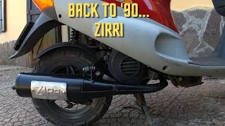 Rara Zirri su Piaggio Zip