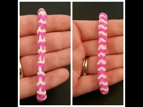 tuto élastiques bracelet rainbow loom rond - ManzaBull