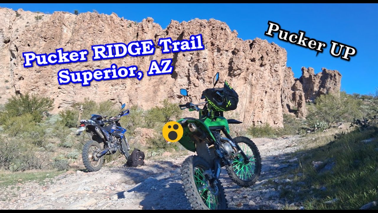 Puckering Ridge PUCKER RIDGE Trail | Dirt Bike Adventures - Ep32 - YouTube